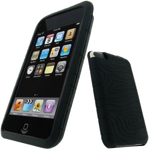 Coque en silicone pour iPod Touch noire
