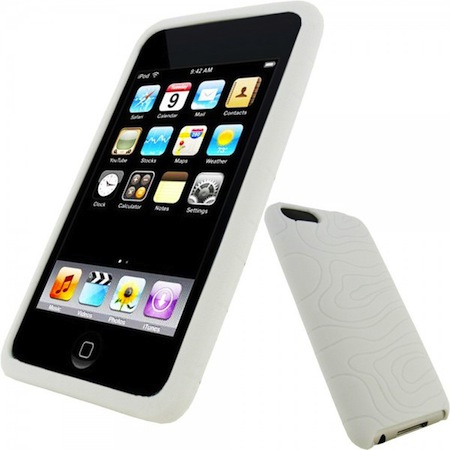 Coque en silicone pour iPod Touch blanche