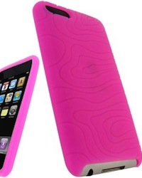 Coque en silicone pour iPod Touch rose